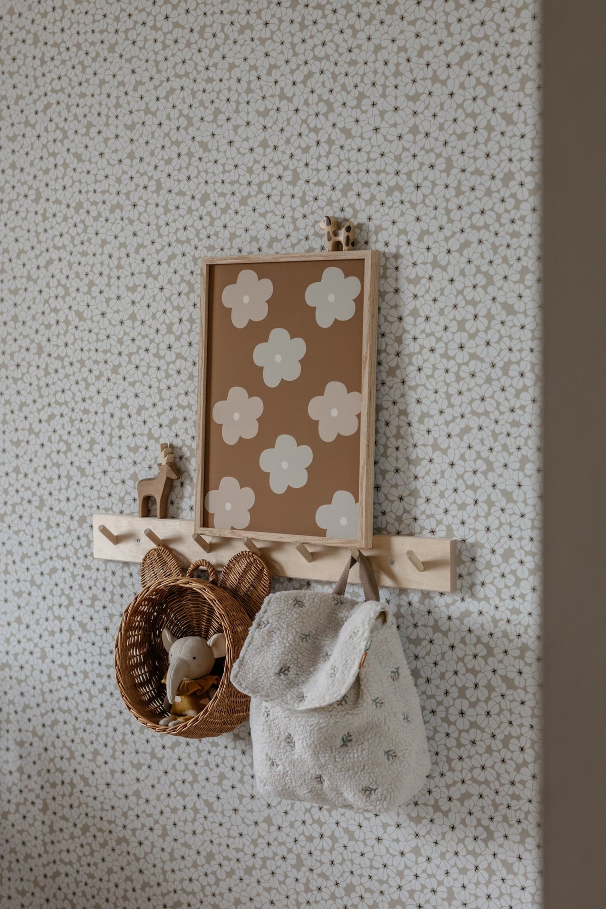 Gebreide speelgoed, babycadeau, olifant Juno