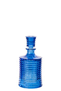 J-Line karaf Geribbeld - glas - blauw