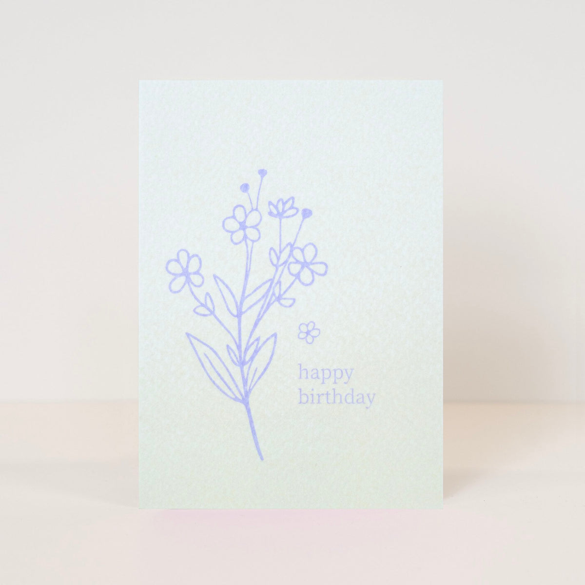Postcard flowers