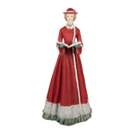 Kerstdecoratie Beeld Kerstgroep 13x12x40 cm Rood Kunststof