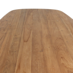 Invierno teakhouten eettafel - FSC-gerecycled hout