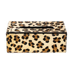 *tissuebox koehuid luipaard 25x14x9cm*