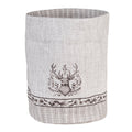 Broodmand Ø 15x16 cm Beige Katoen Hert