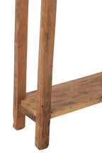 J-Line Console Vierkant Gerecycleerd Hout Naturel