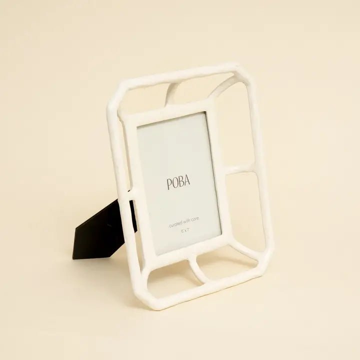 Moderne fotolijst - Mesh aluminium frame zilver