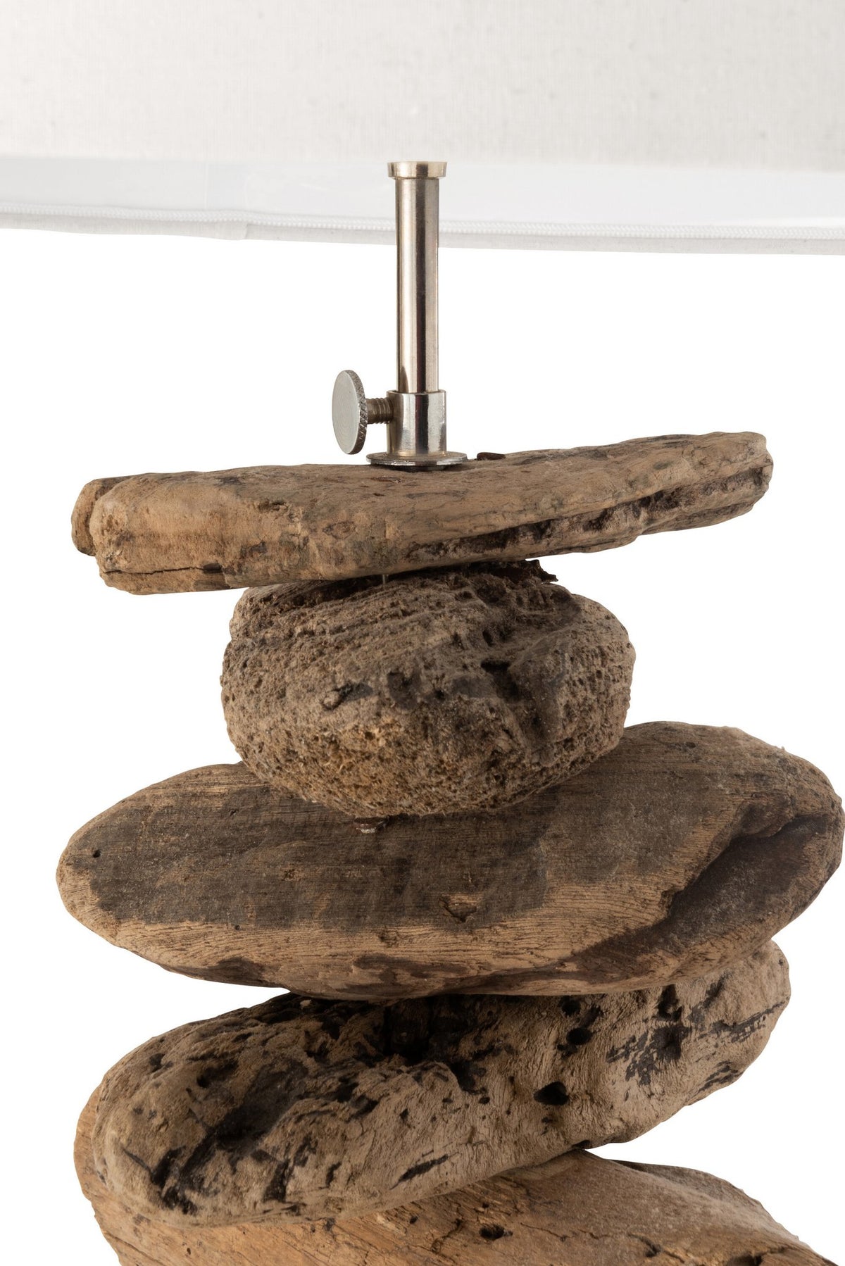 J-Line vloerlamp - hout - naturel/beige - medium