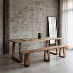 Farmwood eettafel - FSC gerecycled hout