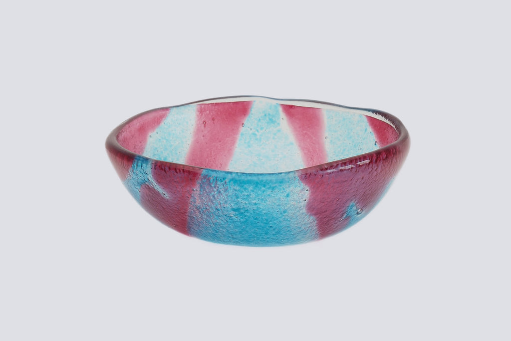 Artisano Bowl Tray 12x5 Blue & Magenta