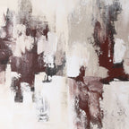 Schilderij Sukumo Wit 100x100 cm
