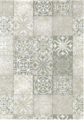 Antieke tegels stevige Folie Mini rol multi 45cmx2mtr