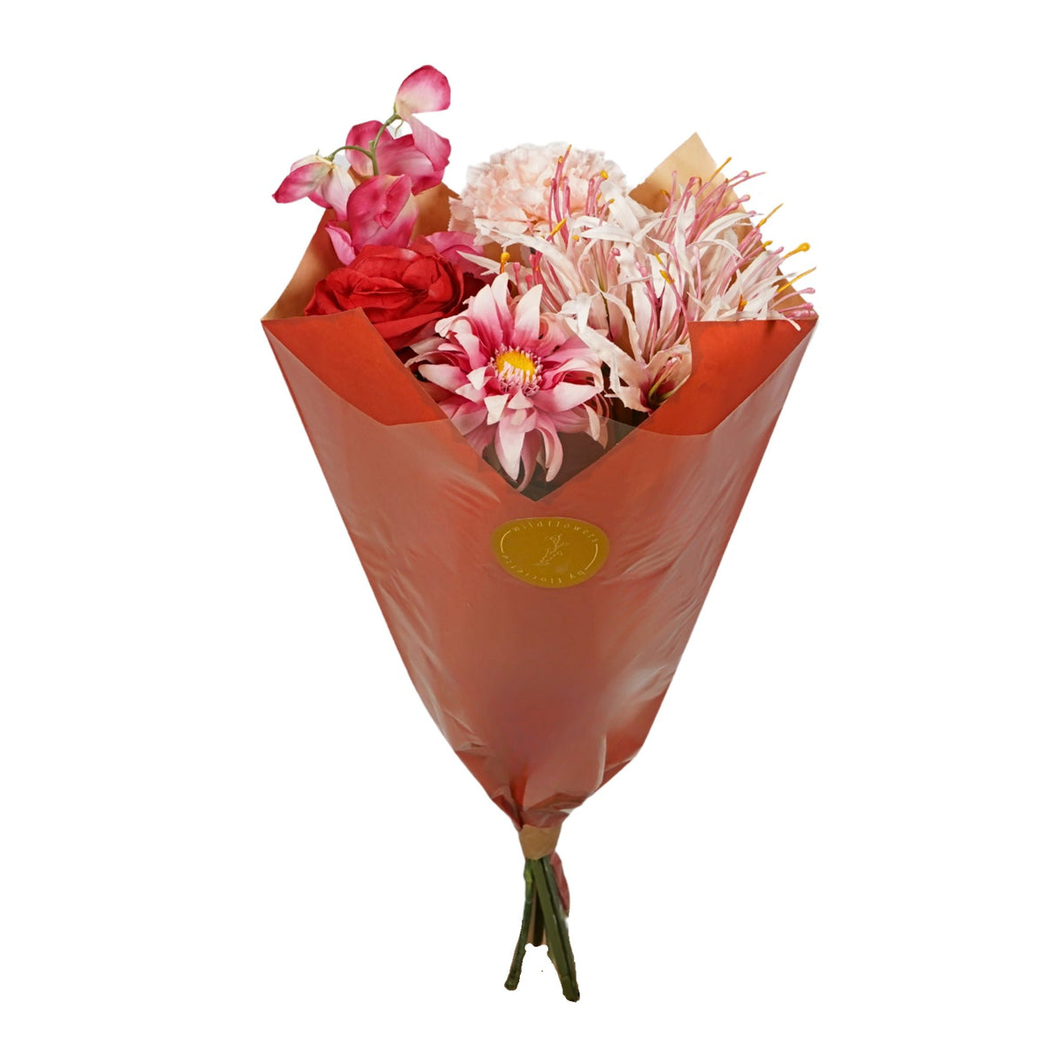 Classic Artificial Bouquet - Red Allure