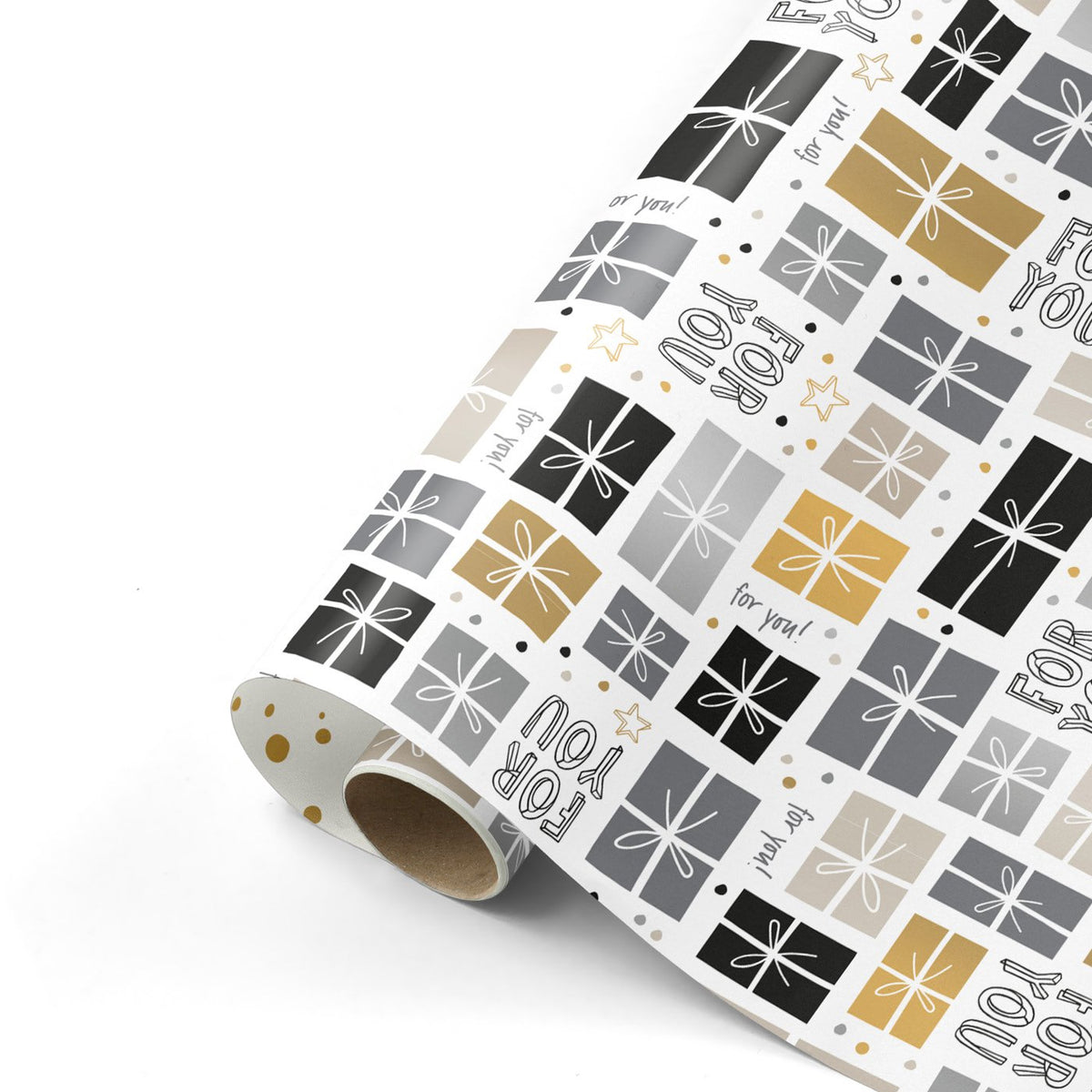 Happy Wrapping - Rollen cadeaupapier - 10 stuks
