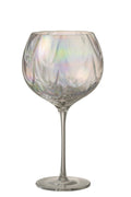 J-Line wijnglas Oneffen - glas - transparant