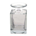 Vaas 6x6x11 cm Glas Glazen Vaas