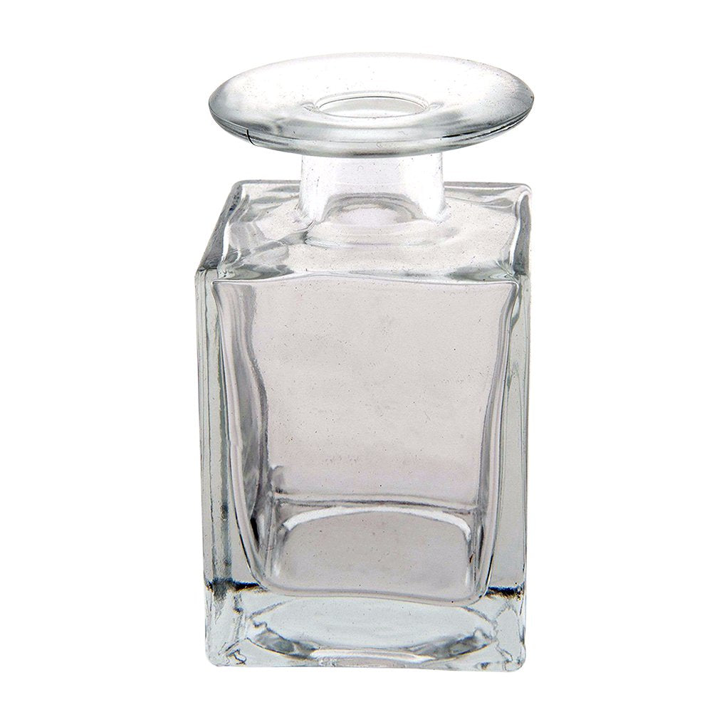 Vaas 6x6x11 cm Glas Glazen Vaas