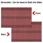 Eettafelplacemats – Hittebestendig Bamboe – 45x30 cm, Set van 6