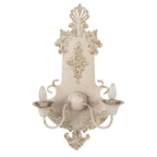 Wandlamp 40x18x70 cm Beige Groen Metaal