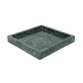 Marmer dienblad tray 30x30cm groen