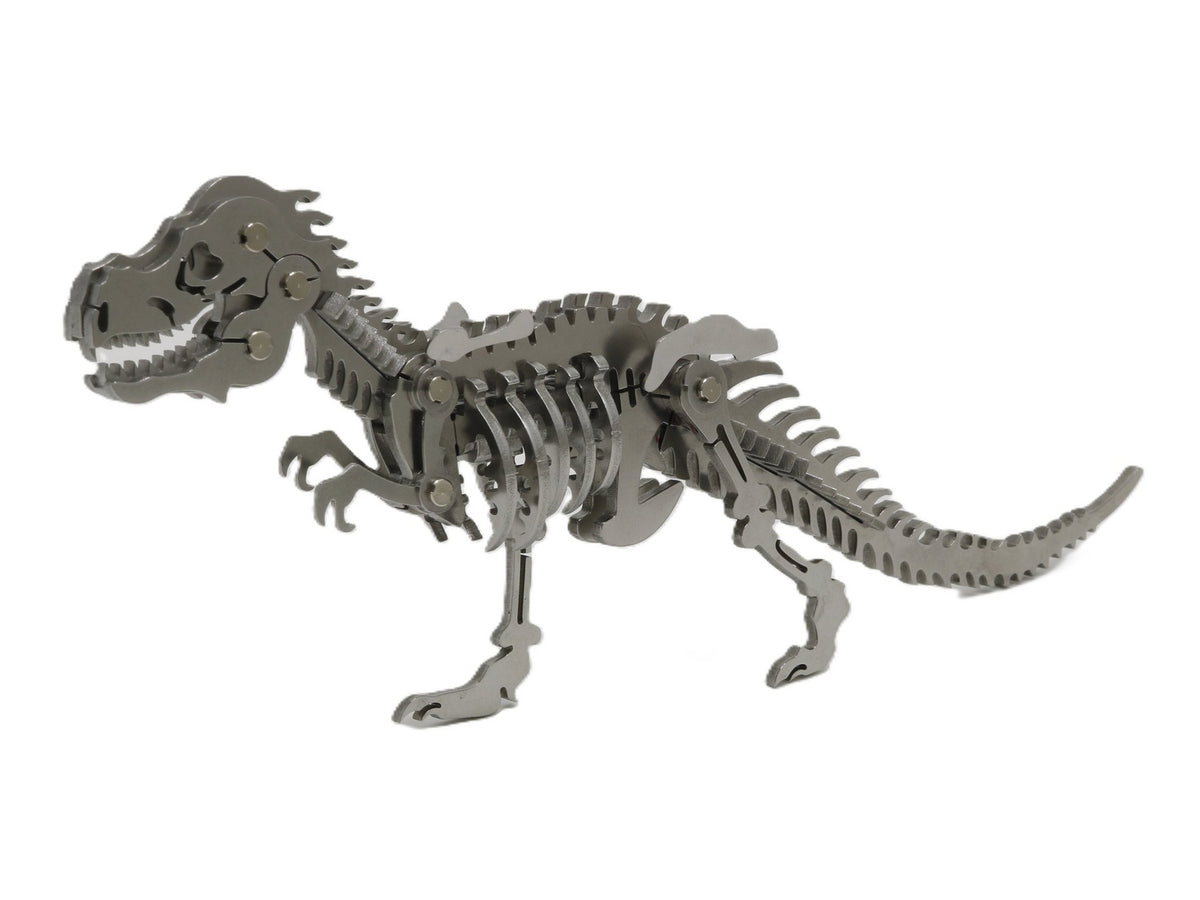 Bouwpakket 3D Model DIY Dino T-Rex Tyrannosaurus- metaal