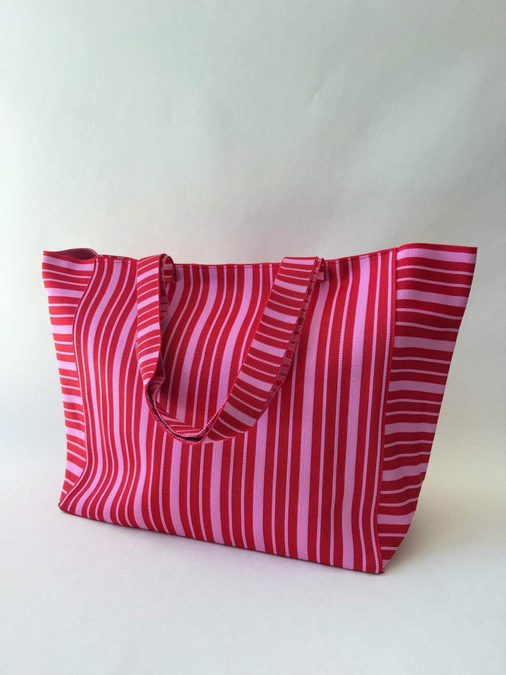Shopper met zonsondergangstreep