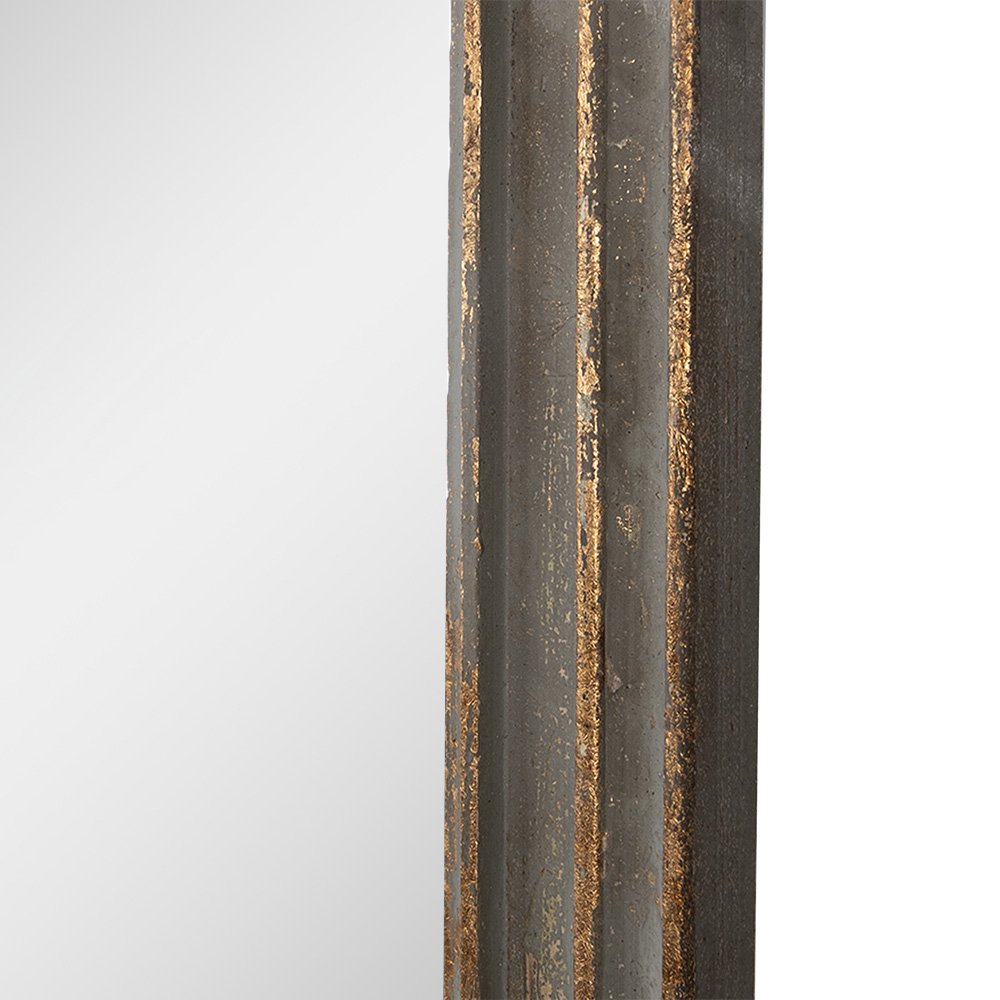 Spiegel 75x4x110 cm Groen Hout