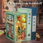 Cutebee, DIY Booknook, Panda Bookshop, DY02B, 18x11x23cm