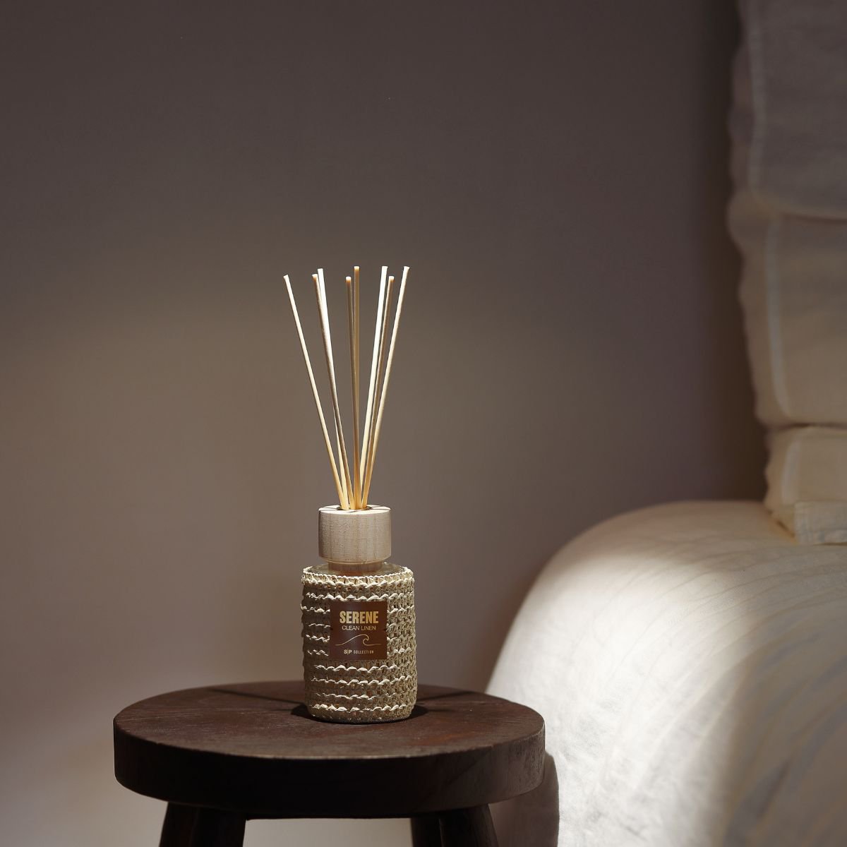 Rietverspreider 220ml linnen Serene