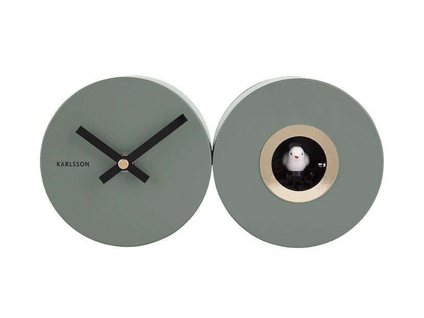 Wandklok Duo Koekoek