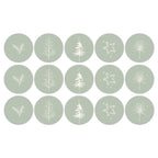 Christmas Stories cadeaustickers op rol - 500 stuks