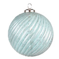 Kerstbal XL Ø 15 cm Turquoise Glas Kerstdecoratie
