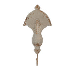 Wandhaak 16x4x33 cm Beige Metaal