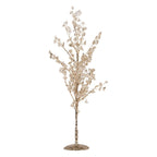 Decoratie Boom 9x9x50 cm Goudkleurig Metaal