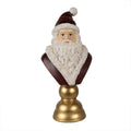 Buste Kerstman 19x15x40 cm Rood Polyresin Kerstdecoratie