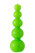 J-Line kaars Kalebas - groen - 25H