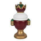 Kerstdecoratie Beeld Kerstman 15x10x26 cm Rood Kunststof