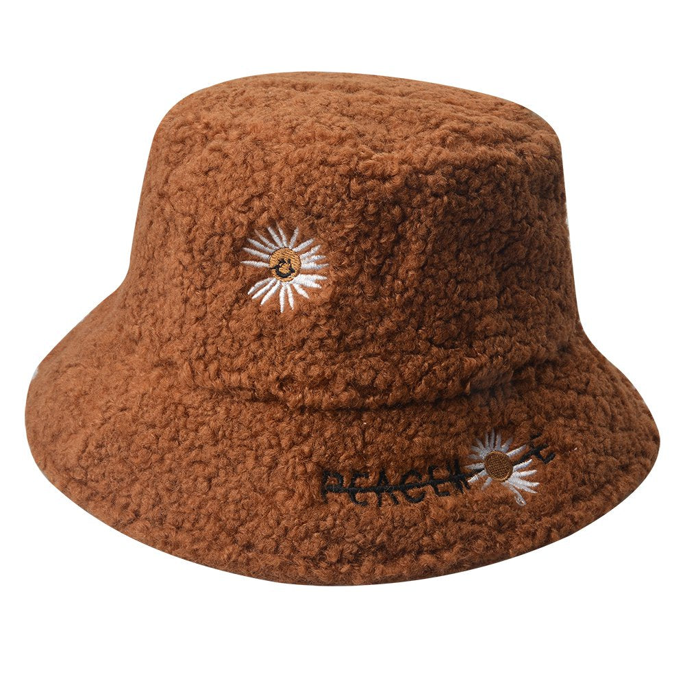 Hoed Kind Bruin Synthetisch Vissershoed