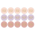 Xmas Text Mix '25 cadeaustickers op rol - 500 stuks