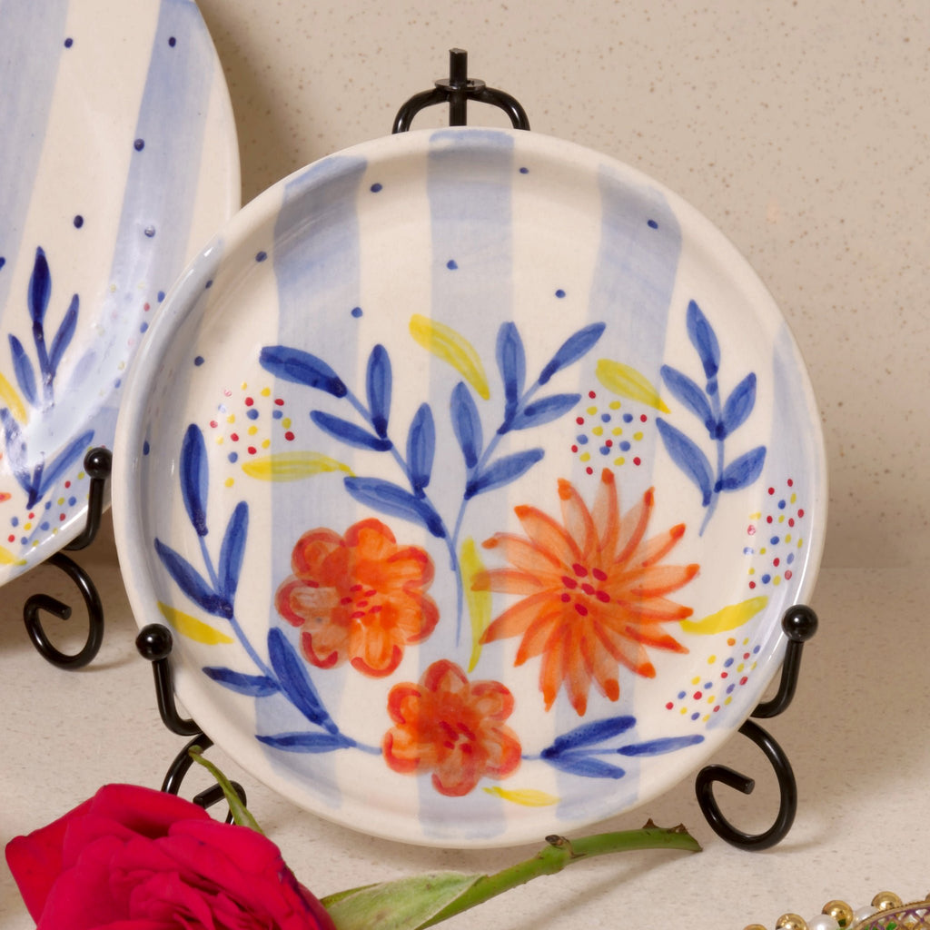Meher Bord – Dessertbord – Geglazuurd Keramiek – 5 Inch