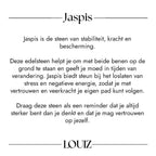 Louiz Ketting met Jaspis Bedel