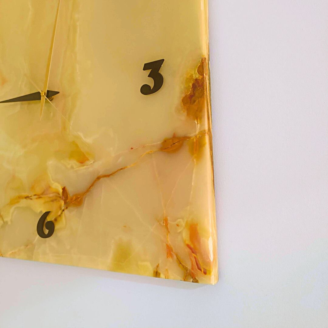 Grote wandklok Onyx