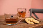 Theeglas 450 ml Glas Hart Theemok