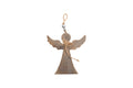 Houten hanger engel 20x20cm