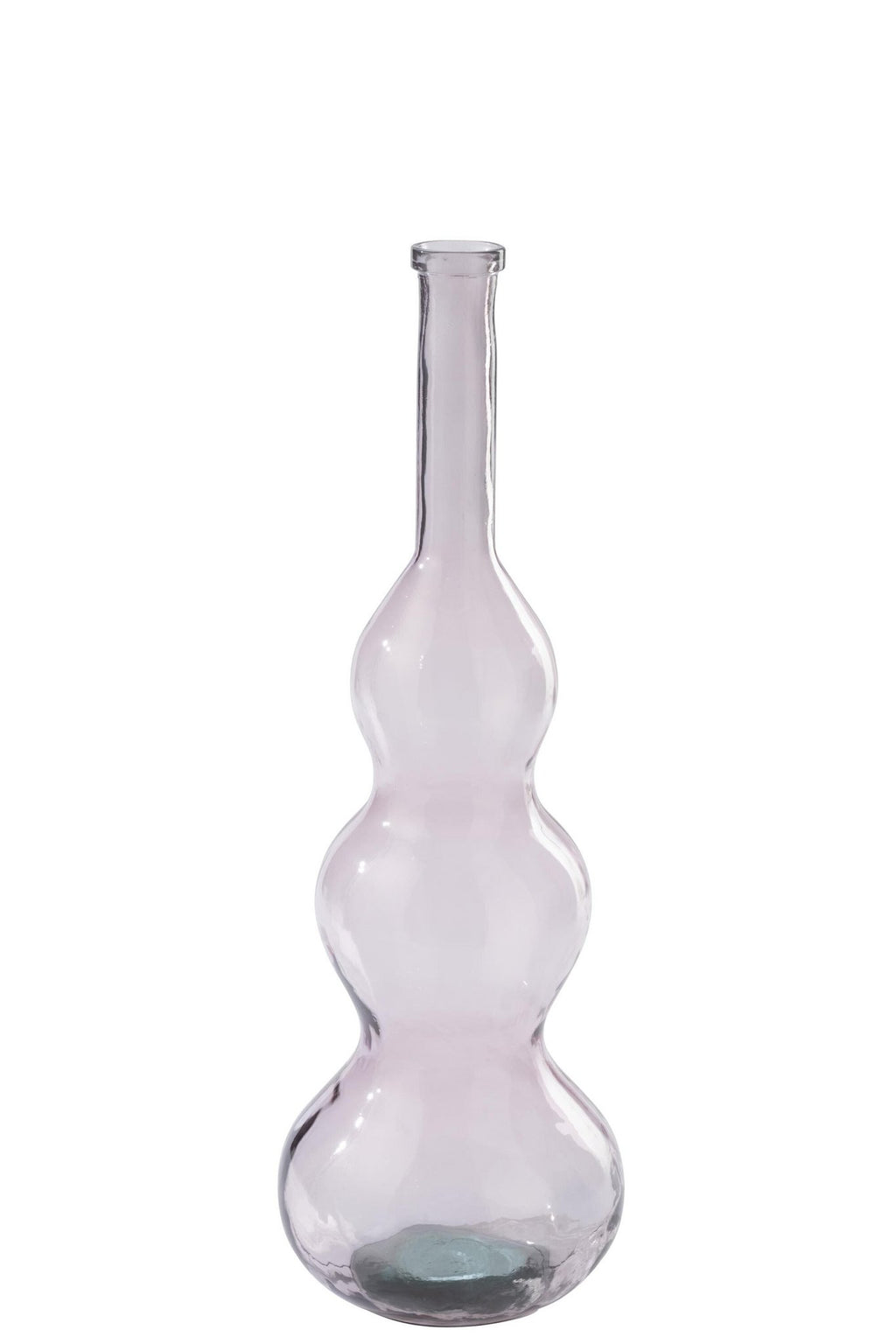 J-Line vloervaas - glas - lichtroze