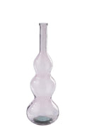 J-Line vloervaas - glas - lichtroze