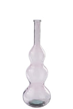 J-Line vloervaas - glas - lichtroze