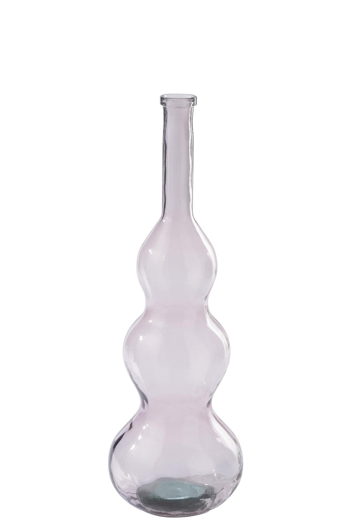 J-Line vloervaas - glas - lichtroze