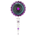 Windspinner, Spin Art, Crystal Mandala Calactic Crystal Tail, ACTCRYMGA, totale lengte 60cm