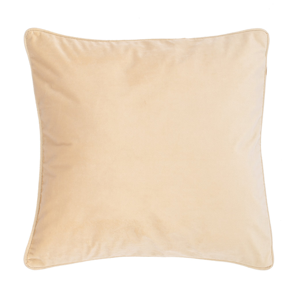 Kussen (gevuld) Velvet - 45x45 cm, wit