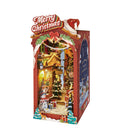 Robotime, DIY Book Nook Boekensteun Christmas Street, TGC06, 19x12,6x25,5cm