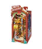 Robotime, DIY Book Nook Boekensteun Christmas Street, TGC06, 19x12,6x25,5cm
